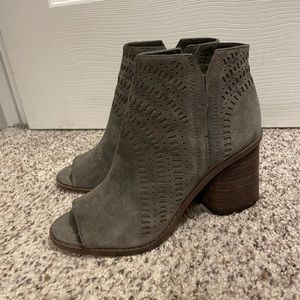 Vince Camuto Peep Toe Bootie